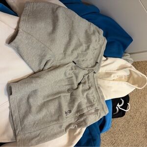 OVO Light Gray Men's Fleece Drawstring Shorts